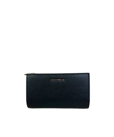 Coccinelle Zipper Wallet In Black