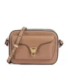 Coccinelle Zippered Shoulder Bag In Brown