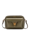 Coccinelle Zippered Shoulder Bag In Brown