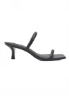 Cocco Miami Women's Kitten Heel Slide Sandal In Black