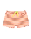 Coccodé Babies'  Newborn Girl Shorts & Bermuda Shorts Orange Size 3 Cotton, Polyester