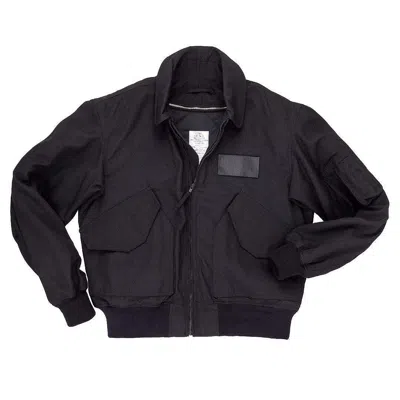 Pre-owned Cockpit Usa Nomex Cwu Modified 45p Jacket With Removable Lining Z24p021 Usa Made In Black