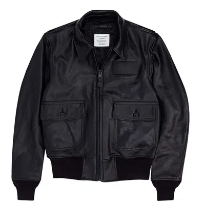 Pre-owned Cockpit Usa Swo Surface Warfare Jacket Z21z003 Made In Usa In Black