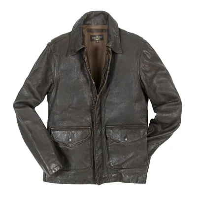 Pre-owned Cockpit Usa Vintage Roughneck Oil Driller Jacket Brown Usa Made Z21f008