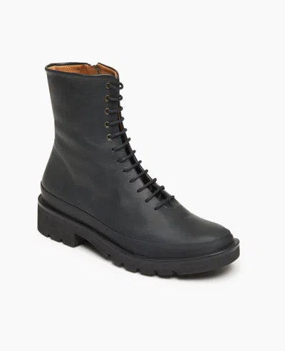 COCLICO DAL BOOT IN GAYCAR BLACK LEATHER/GOMMATO BLACK