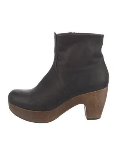 Pre-owned Coclico Leather Boots In Black