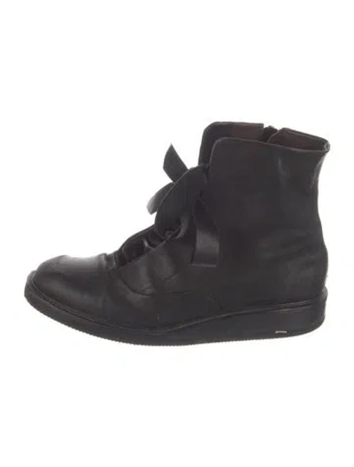 Pre-owned Coclico Leather Boots In Black