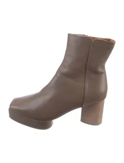 Pre-owned Coclico Leather Boots In Brown
