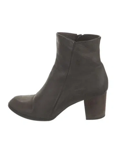 Pre-owned Coclico Leather Boots In Grey
