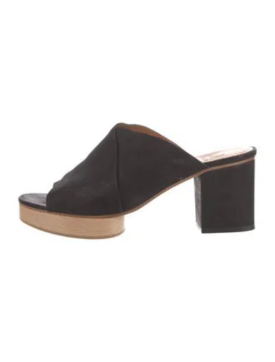 Pre-owned Coclico Leather Sandals In Black