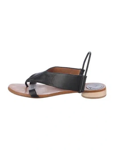 Pre-owned Coclico Leather Sandals In Multicolor