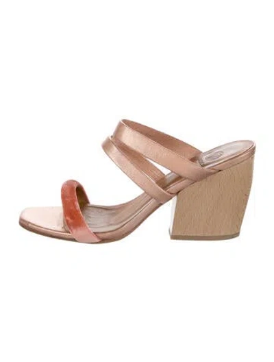 Pre-owned Coclico Leather Slides
