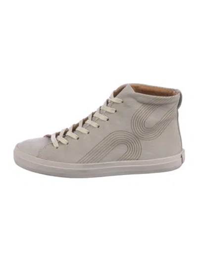 Pre-owned Coclico Leather Sneakers In Gray