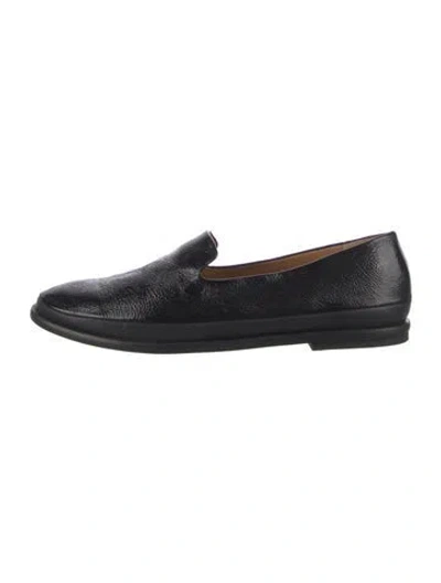 Pre-owned Coclico Patent Leather Loafers In Black