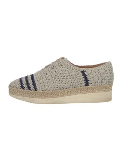 Pre-owned Coclico Printed Oxfords In Neutral