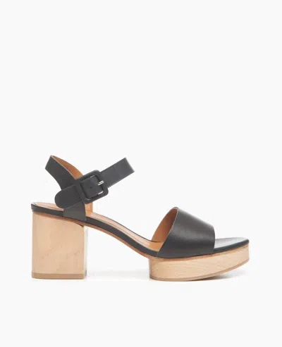 Coclico Riviera Open Toe Clog In Black