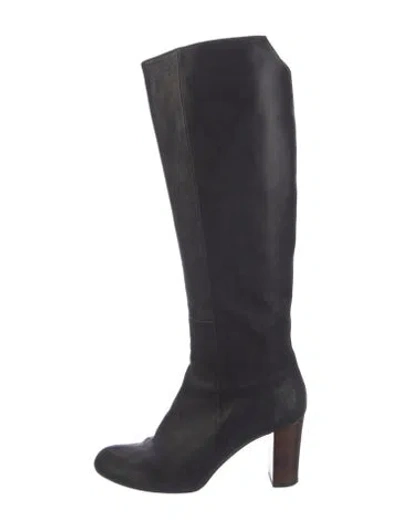 Pre-owned Coclico Suede Boots In Black