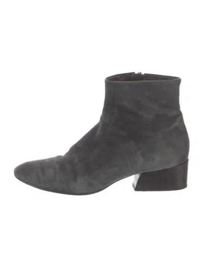 Pre-owned Coclico Suede Boots In Black/grey