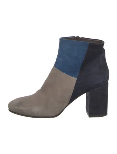 Pre-owned Coclico Suede Boots In Blue