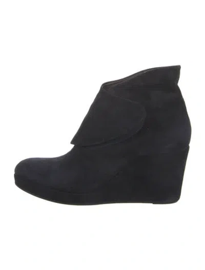 Pre-owned Coclico Suede Boots In Blue