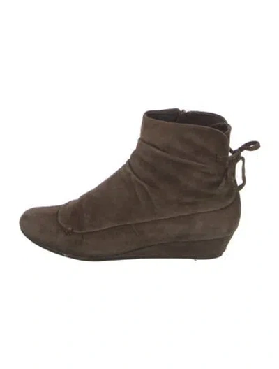 Pre-owned Coclico Suede Boots In Brown
