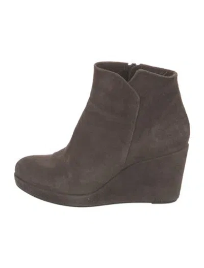 Pre-owned Coclico Suede Boots In Gray