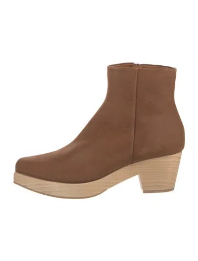 Pre-owned Coclico Suede Boots In Neutrals
