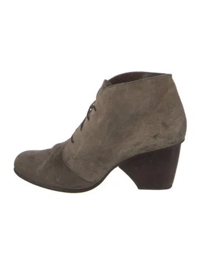 Pre-owned Coclico Suede Lace-up Boots In Brown