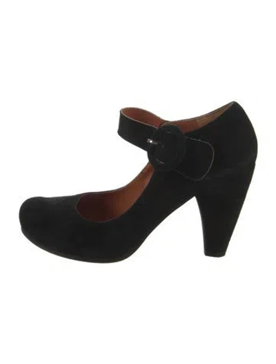 Pre-owned Coclico Suede Pumps In Black