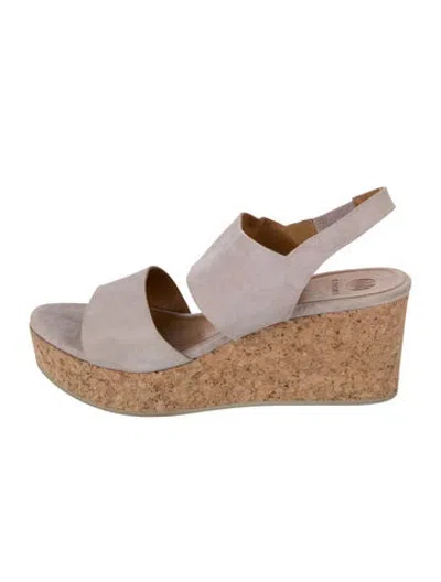 Pre-owned Coclico Suede Sandals In Multicolor