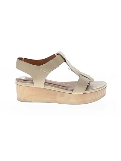 Pre-owned Coclico Wedges In Ivory