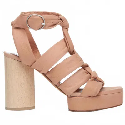 Coclico Women's April Insecto Platform Sandal In Fawn Newbucj  In Transparent