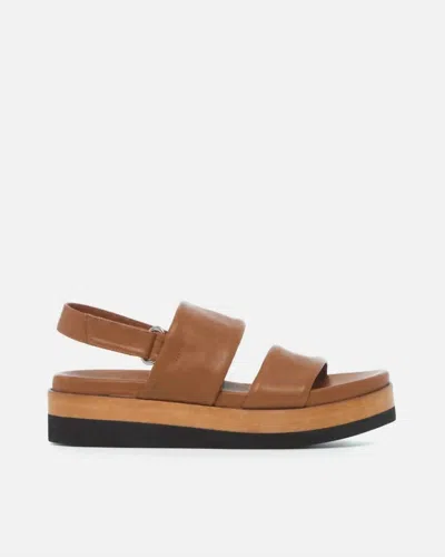 Coclico Women's Dude Sandal In Cuoio Leather In Brown