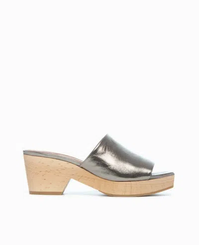 Coclico Women's Mist Sandal In Metallic In Silver