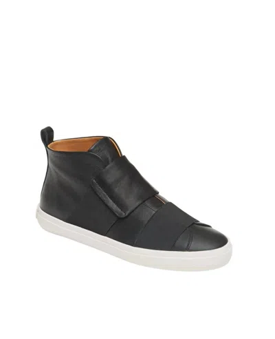 Coclico Women's Opa High Top Sneaker In Black Leather