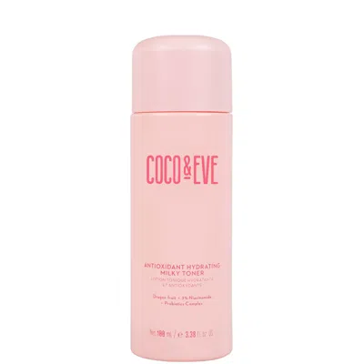Coco & Eve Antioxidant Hydrating Milky Toner 100ml In Pink