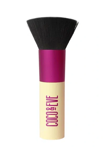 Coco And Eve Sunny Honey Vegan Kabuki Self Tan Brush In White