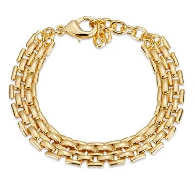 Coco & Kinney Women's Gold Aurelia Chain Bracelet