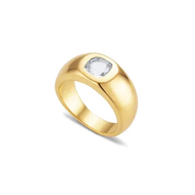 Coco & Kinney Women's Gold / White Bella In Gold In Multi