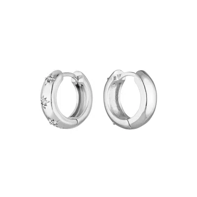 Coco & Kinney Women's Romy Reversible Earrings In Silver