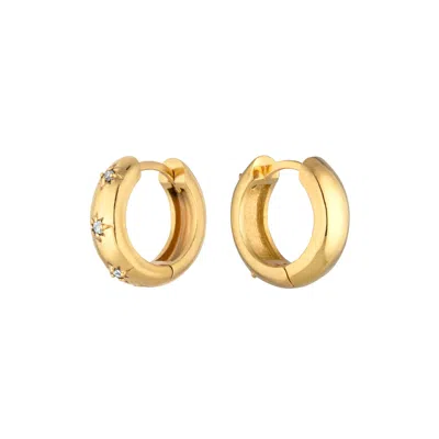 Coco & Kinney Women's Romy Reversible Huggies In Gold