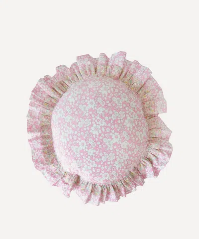 Coco & Wolf Betsy Boo And Betsy Ann Double Ruffle Circle Cushion