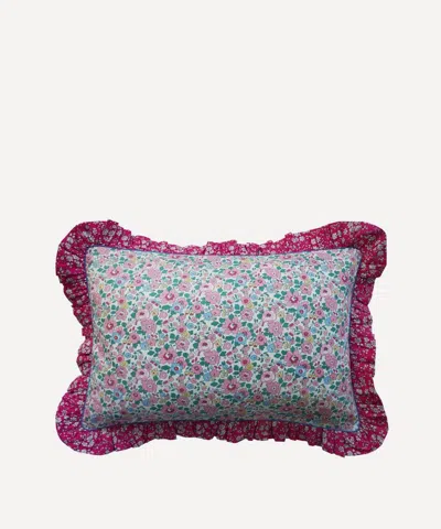 Coco & Wolf Betsy Candy Floss Piped Frill Edge Oblong Cushion