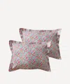 Coco & Wolf Betsy Deep Pink Oxford Pillowcases Set Of Two