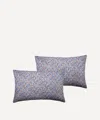 Coco & Wolf Betsy Lavender Cotton Pillowcases Set Of Two