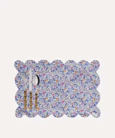 Coco & Wolf Betsy Lavender Scallop Placemat