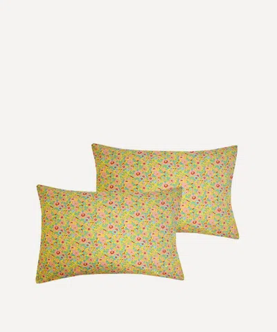 Coco & Wolf Betsy Sunflower Cotton Pillowcases Set Of Two