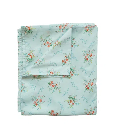 Coco & Wolf Bridgerton Liberty Fabric Flat Top Sheet, King In Blue