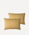 Coco & Wolf Capel Tana Lawn Cotton Pillowcases Set Of Two