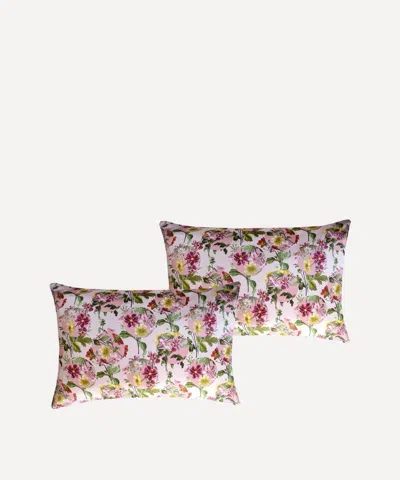 Coco & Wolf Covington Silk Pillowcases Set Of Two